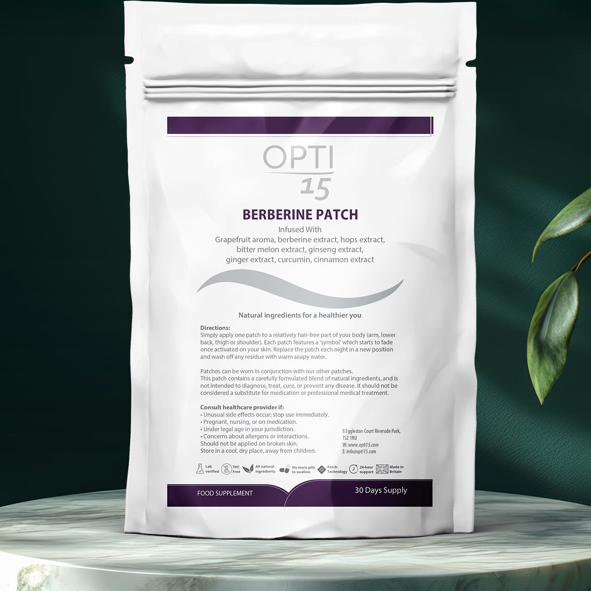 Berberine Patch (GLP-1)