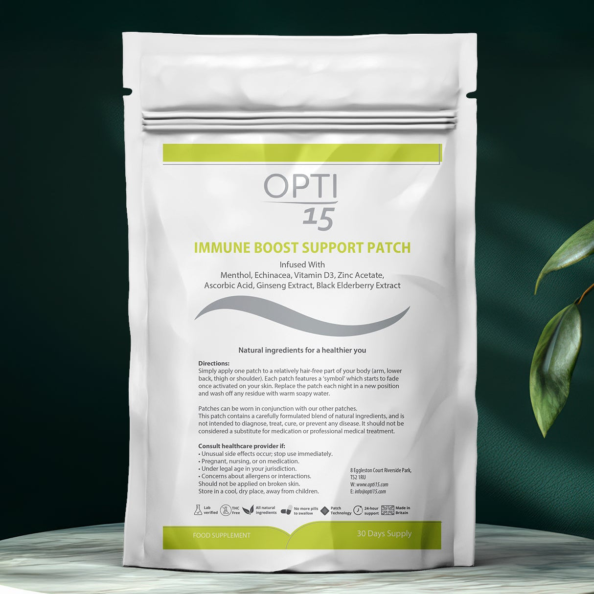 Immune Boost Support Patch