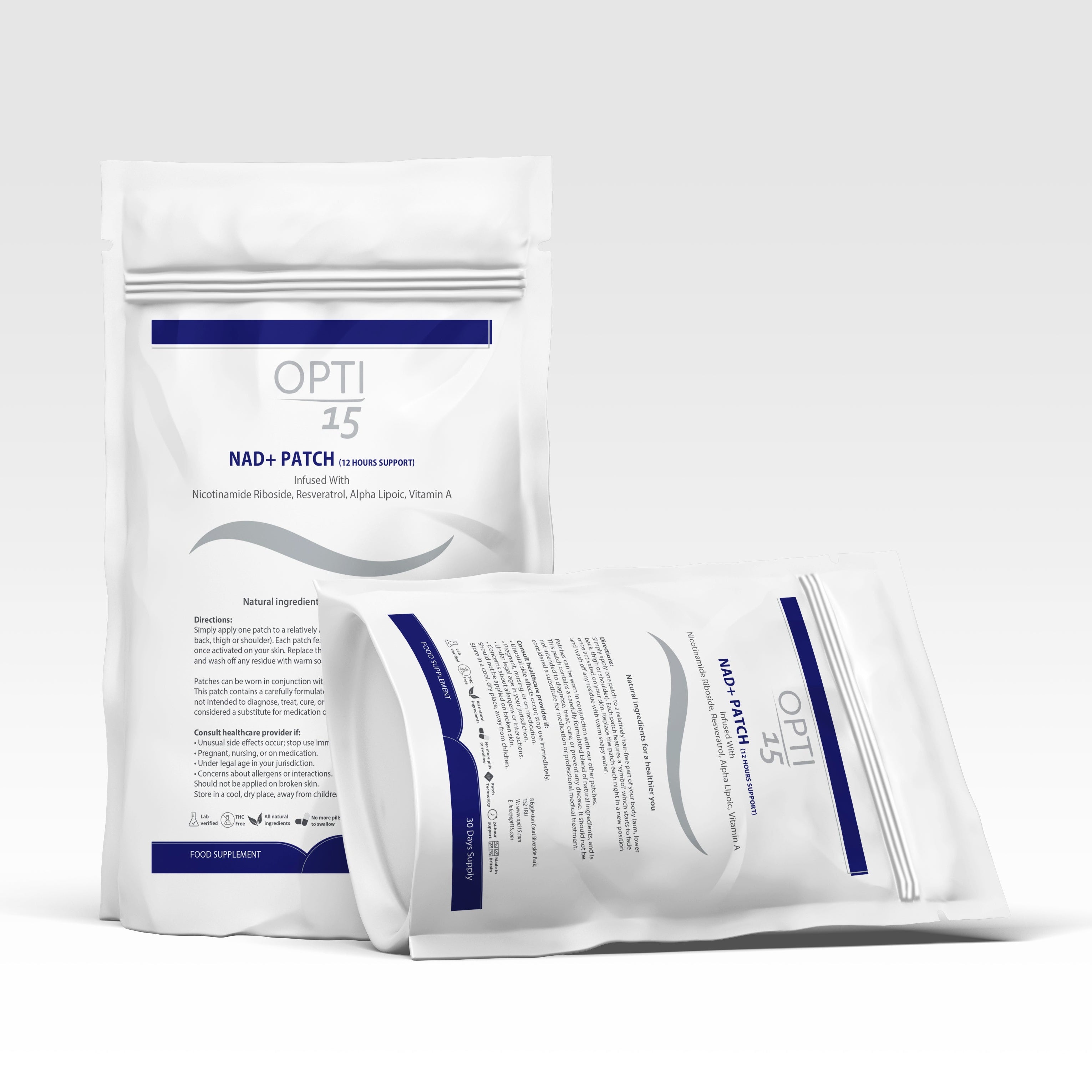 OPTI15 NAD+ Wellbeing Patch