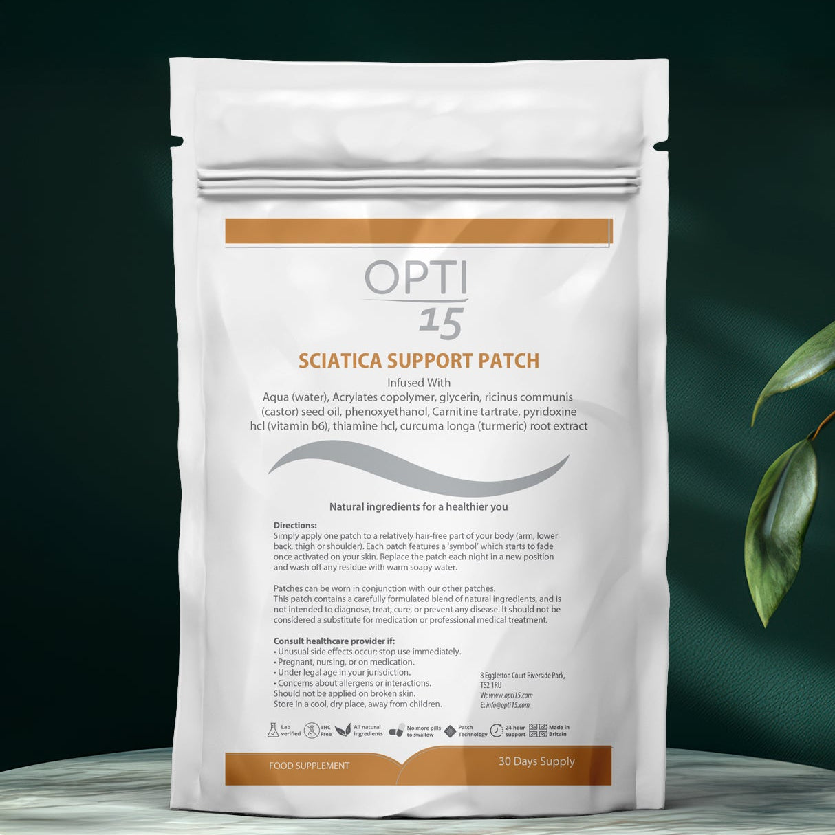 Sciatica Support Patch